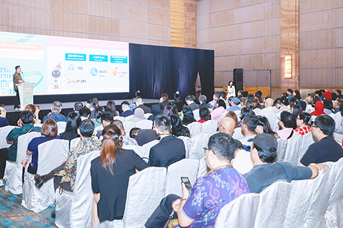 ◎ 旅遊局攜業界赴印尼舉辦澳門“旅遊+會展”最新產品資訊推介會及洽談會,參加者眾。