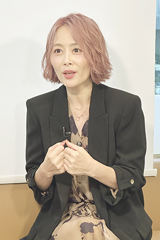 ◎ 姚樂怡接受訪問。