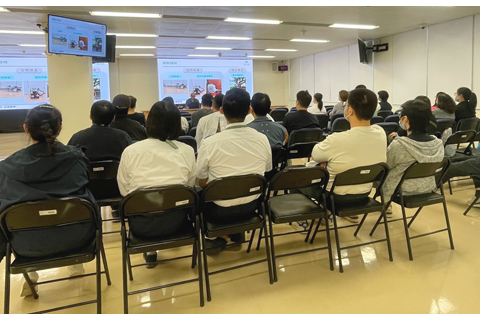◎ 衛生局為工作人員舉辦「滅蚊技術應用培訓」。