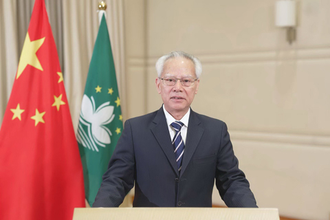 ◎ 岑浩輝:助力大灣區服務貿易高質量發展取得新成效。