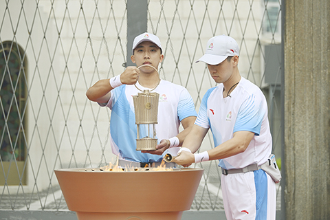 ◎ 火種將送回廣州。