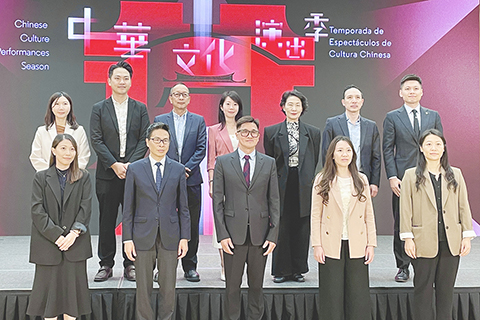 ◎ 文化局昨日公佈中華文化演出季節目。