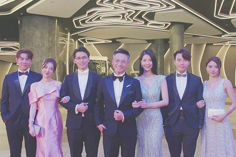 ◎三大港姐靚靚晚裝大比拼。