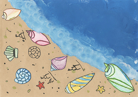 海灘之夏 聖德蘭學校 六年級 黃嘉柔