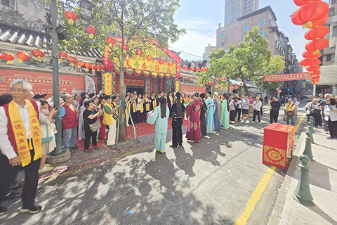 ◎ 新橋坊眾恭祝華光寶誕。