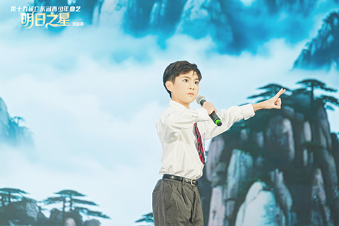 ◎ 梁樂軒以粵曲《白龍關》在粵語曲種決賽中獲表演獎二等獎。