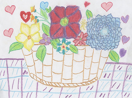 粉彩花束 聖家學校 六年級 鍾子萱