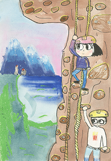 攀石 聖羅撒女子中學中文部 三年級 陳筱瑜