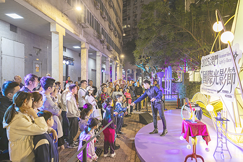 ◎ 「二零二五澳門國際光影節」延伸活動受參與者歡迎。