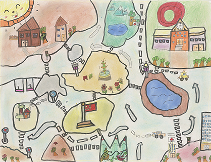 小鎮一角 婦聯學校 五年級 王允俊