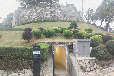 ◎ 松山軍用隧道完成維修保養及佈展重新開放。