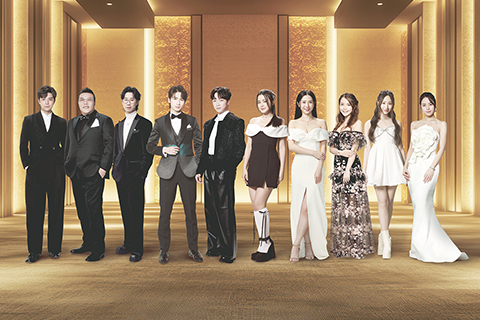 ◎ 「最佳男新人」(圖左起)曾錦燊、劉洋、林智樂、馮皓揚、何晉樂;「最佳女新人」(圖右起)莊子璇、詹天文、陳若思、倪嘉雯、姚焯菲。