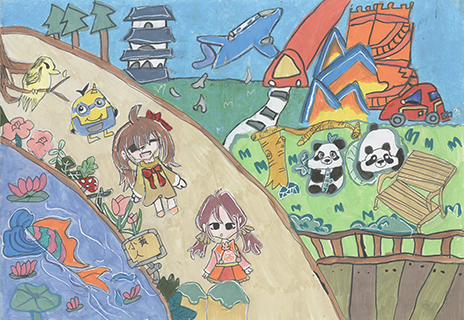 遊覽動物園 菜農子弟學校 五年級 黃怡錦