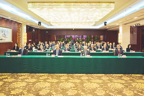 ◎ 全國港澳研究會在北京舉行「堅持和完善行政主導 促進特別行政區良政善治」專題研討會,行政長官岑浩輝出席研討會於澳門所設的分會場。