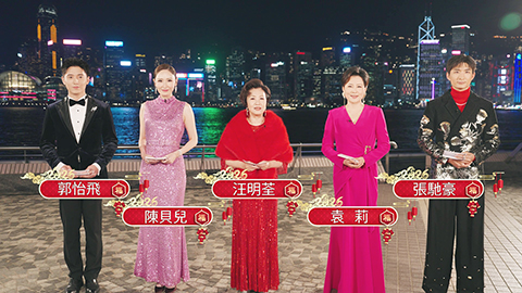 ◎ 五位節目主持人。