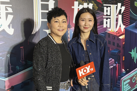 ◎ 陳潔靈坐鎮《歲月如歌》第一集。