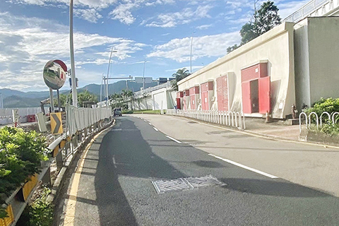 ◎ 西灣湖景大馬路一帶工程將在規劃階段減少井蓋數量。