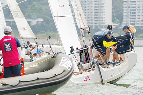 ◎ 澳洲塔鉑贏得關鍵勝仗。