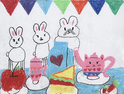 一起來下午茶 菜農子弟學校 一年級 王梓妍