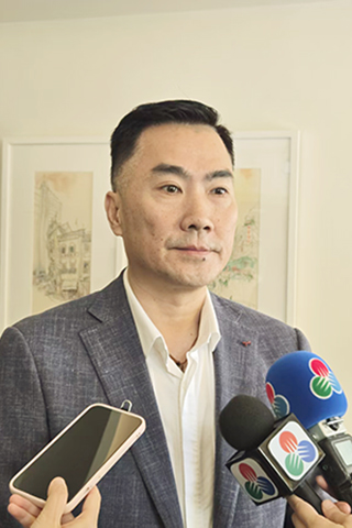 ◎ 中國匹克球系列賽組委會秘書長宋鴻飛。