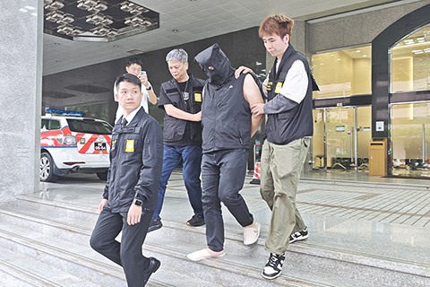 ◎ 涉案被拘的姓李內地男子。