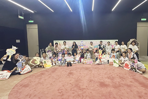 ◎ 八月二日,澳門親子家庭走進橫琴,沉浸式解鎖健康科普互動之旅。